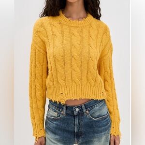 Denimist Boxy Cable Sweater